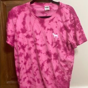 TIE DYE PINK VS SHIRT